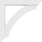 Ekena Millwork Standard Thorton Architectural Grade PVC Bracket with Traditional Ends, 3"W x 30"D x 30"H BKTP03X30X30THR01 - alternate 2
